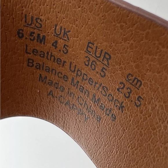 Franco Sarto Leather Sandals 6.5 - Picture 6 of 6